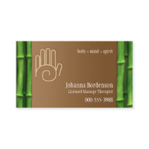 Ny vågrät för bambumassageterapi