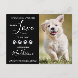 Ny Valp Meddelande Vykort