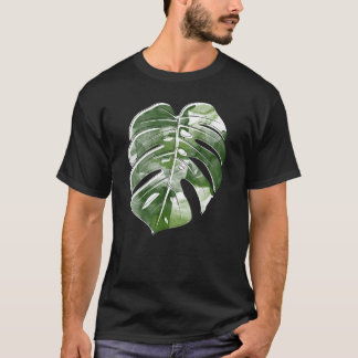 Ny Variegata Fönsterväxt Monstera Deliciosaropisk T Shirt