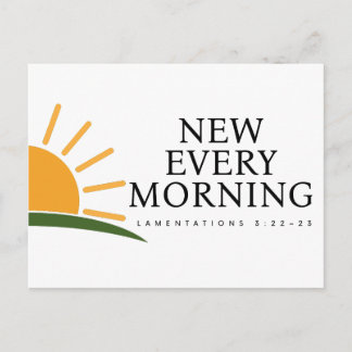 Ny Varje Morgon Kristet Kort