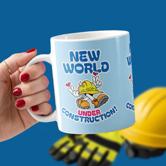 Ny Värld Under Uppbyggnad - JW Frivillig Kaffemugg