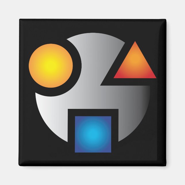 Ny version av MI-kryptografisk logotyp Magnet (Framsidan)