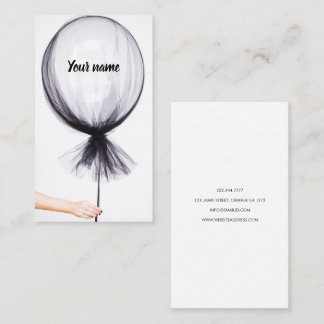 Ny visitkort för modekonstkreativ