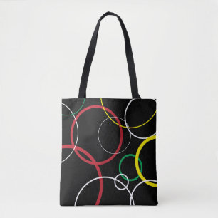 Ny Wave Sten Färg Tote Bag Tygkasse