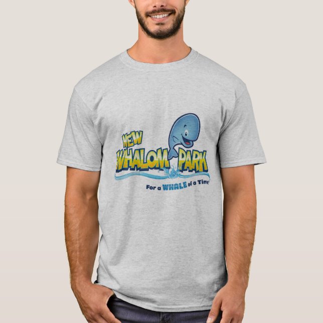 Ny Whalom T-tröjalogotyp med slogan T Shirt (Framsida)