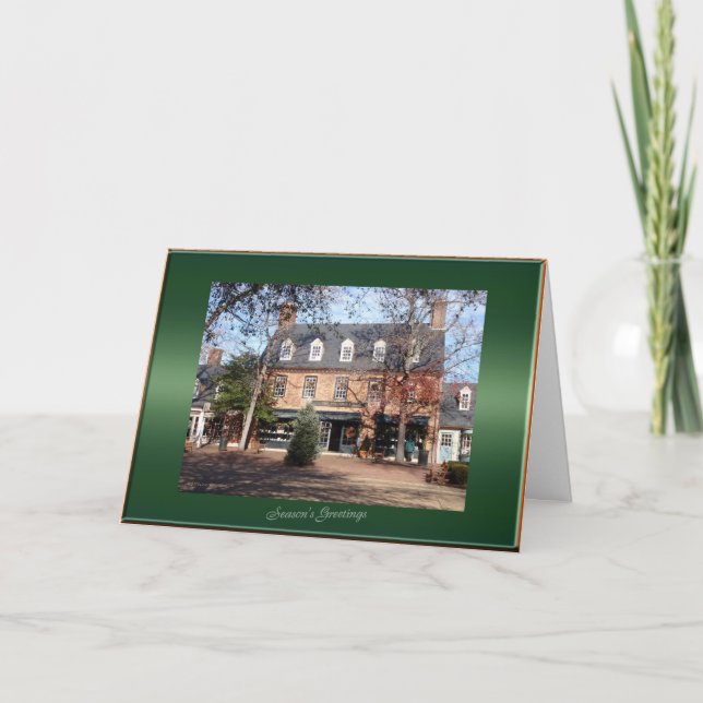 Ny Williamsburg säsong kort för hälsningar (Framsida)