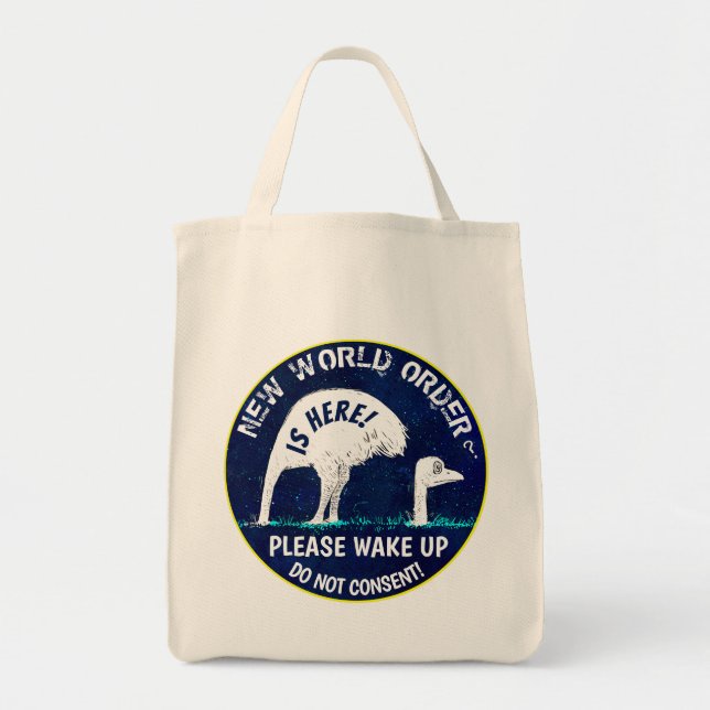 Ny World Order-påse Tygkasse (Framsidan)