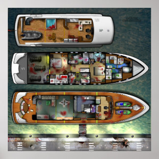 Ny Yacht-design Poster