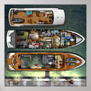 Ny yachtdesign poster