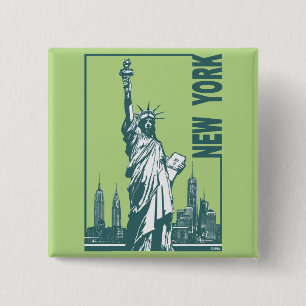 Ny York-Staty av frihet Knapp