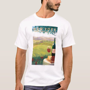 Ny YorkWine landplats Tröja