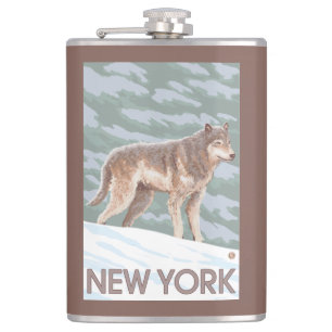 Ny YorkWolf plats Fickplunta