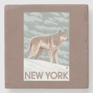 Ny YorkWolf plats Stenunderlägg