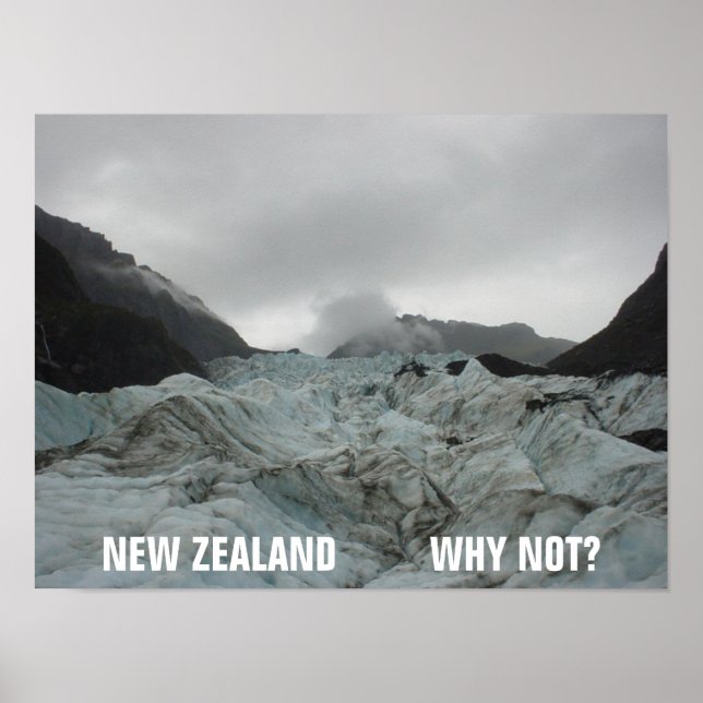 ny zeeländska varg inte poster (Framsidan)