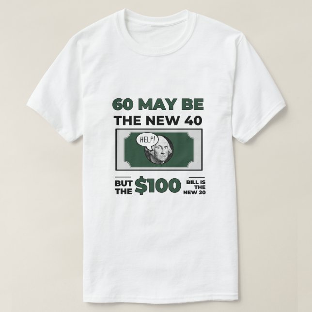 Nya $100 dollar Bill T-Shirt (Design framsida)