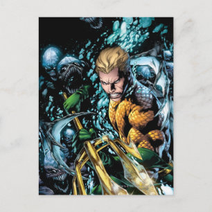 Nya 52 - Aquaman #1 Vykort