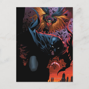 Nya 52 - Batman och Robin #1 Vykort