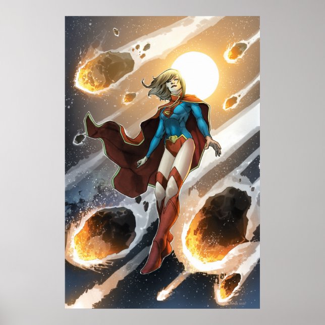 Nya 52 - Supergirl #1 Poster (Framsidan)