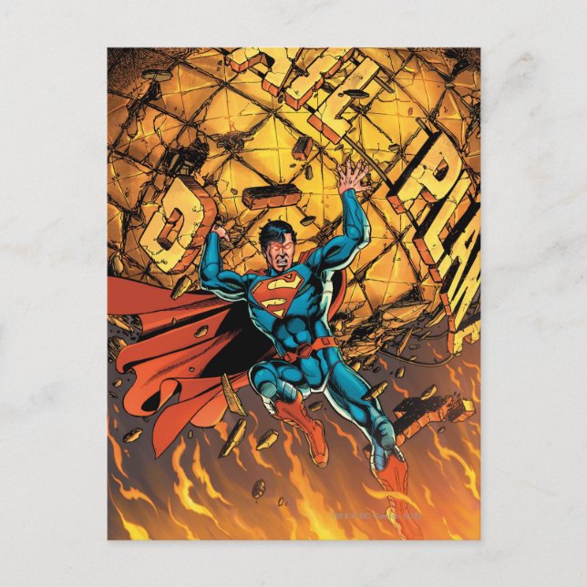 Nya 52 - Superman #1 Vykort (Framsida)