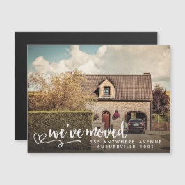 nya adress Flytta House Home Photo Magnet