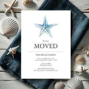 Nya adress inbjudningar Beach House Starfish