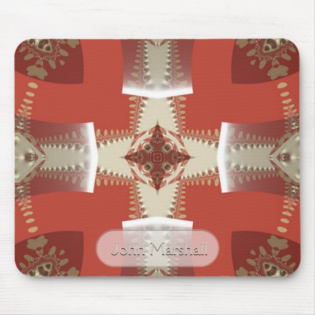 Nya åldern Medieval Art w/Namn Mousepad Musmatta (Framsidan)