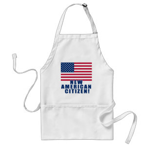 Nya amerikanmedborgaregåvor och Tshirts Förkläde