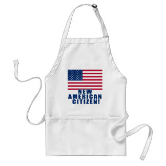 Nya amerikanmedborgaregåvor och Tshirts Förkläde