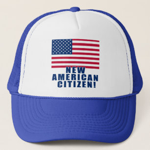 Nya amerikanmedborgaregåvor och Tshirts Keps