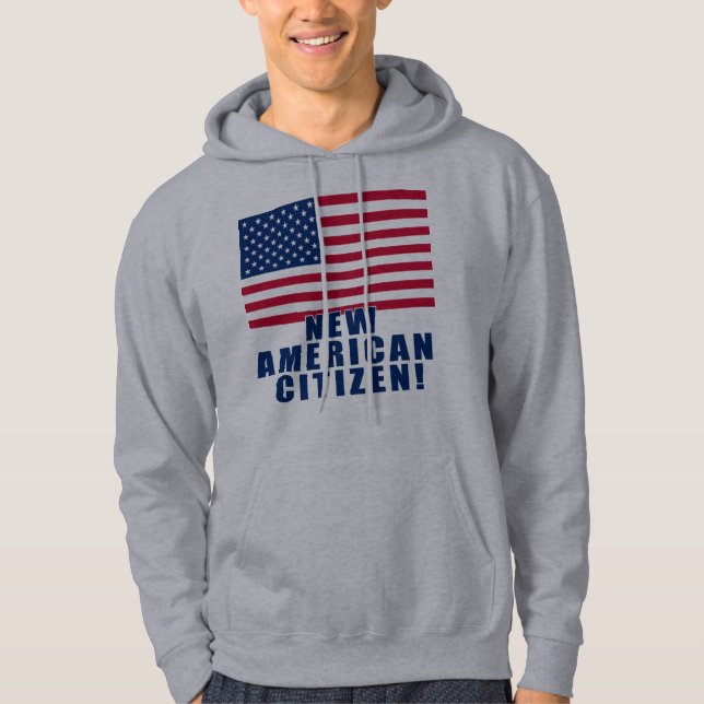 Nya amerikanmedborgaregåvor och Tshirts Sweatshirt (Framsida)