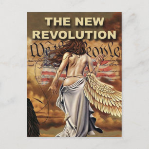 Nya amerikanska vykort för Revolution