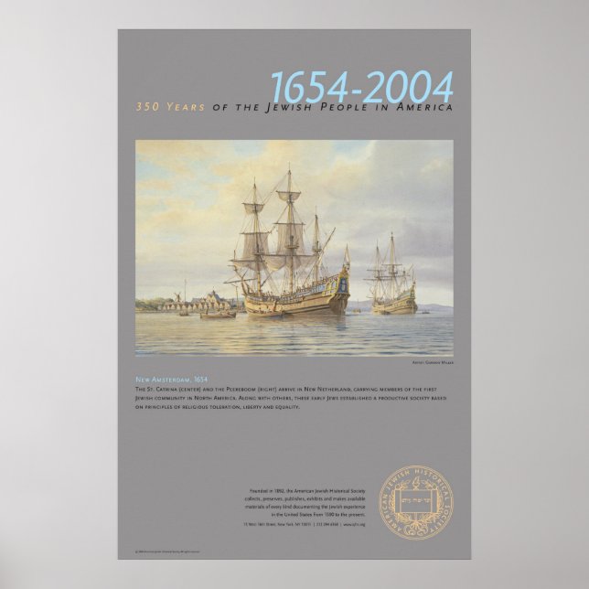 Nya Amsterdam Poster (Framsidan)
