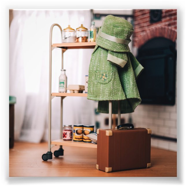 Nya ankomsten fototryck (Framsidan)