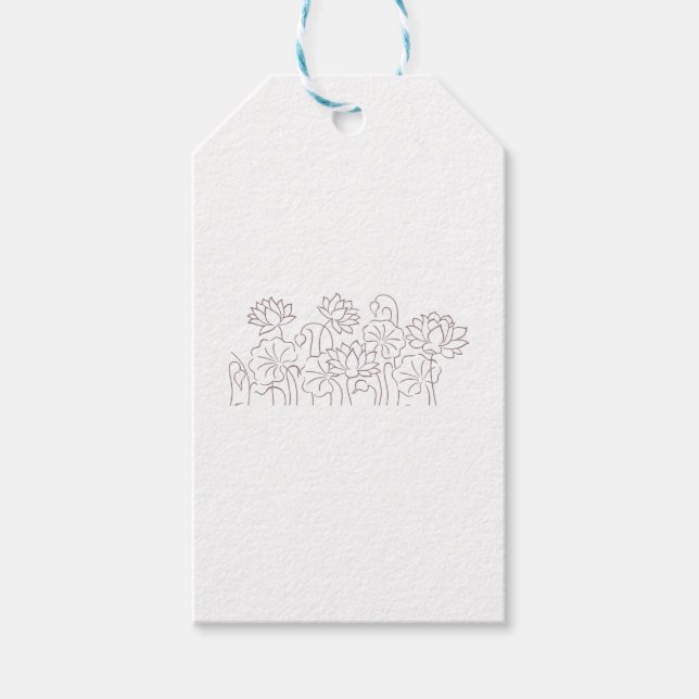 Nya anpassade textlogotyp presentkortsetiketter presentetikett (Framsidan)