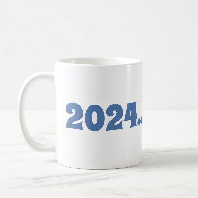 Nya år 2024... kaffemugg (Vänster)