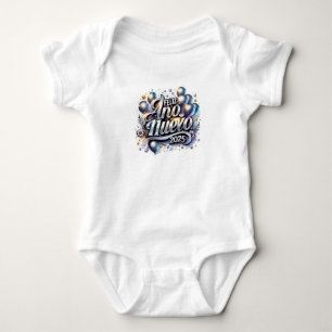 Nya år Baby Bodykostymer T Shirt