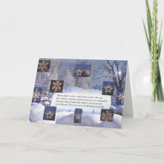 Nya år för jul helgkort