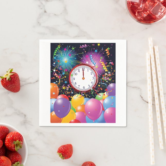 Nya år Party Pappra blöjor Pappersservett (Skapare uppladdad)