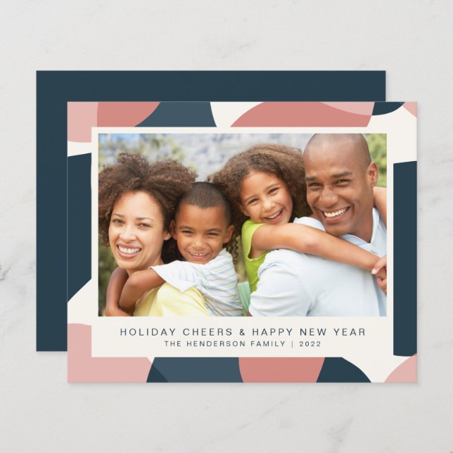 Nya årens budget - nytt fotopapper - blåkort för R (Fram/baksida)