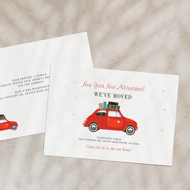 Nya året Äventyr Adress Flytta Meddelande (Skapare uppladdad)