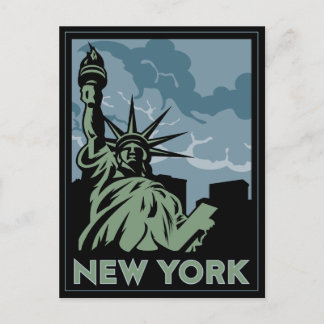 Nya året för ett enat stater usa-vintagens återres vykort
