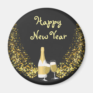 Nya året Gott nytt år Magnet