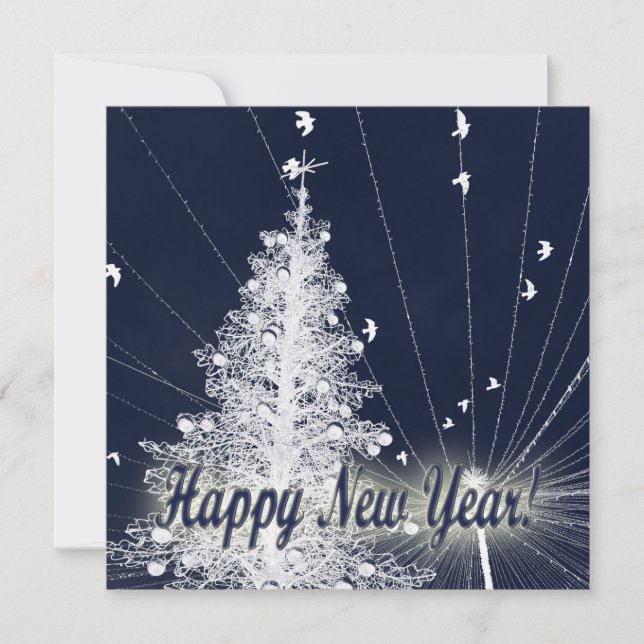 Nya året Kväll Spara Datumet (Framsida)