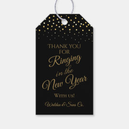 Nya året Party Svarta havet och Tack Glitter vid G Presentetikett