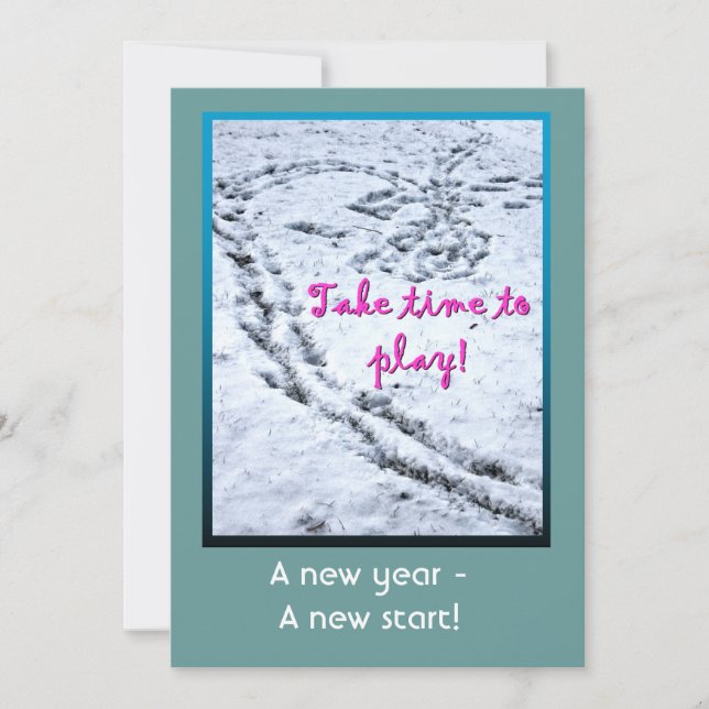 Nya årets Brunch Inbjudningar (Framsida)