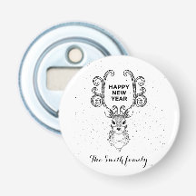 Nya årets magiska svarta och vita renar