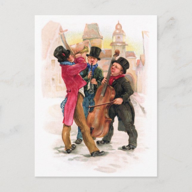 Nya årets musiker helg vykort (Framsida)