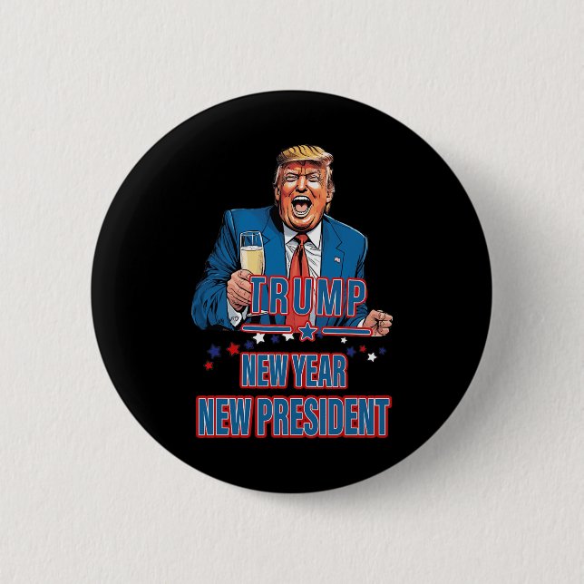 Nya årets nye president, nye president, trump 2025 knapp (Framsida)