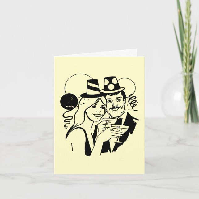 Nya års socklar och lösningar helgkort (Framsida)