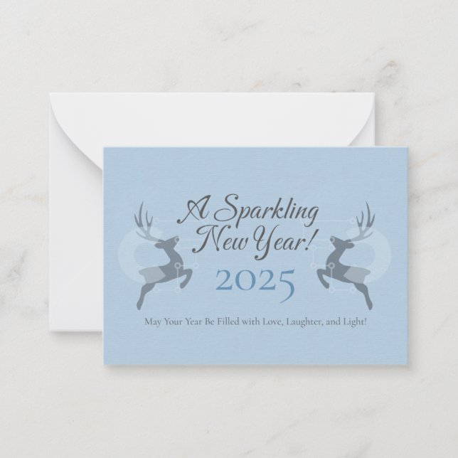 Nya årskort 2025 anteckningskort (Framsida)